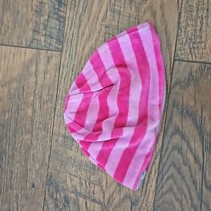 Magnetic me pink striped hat